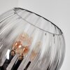 Koyoto Boule lumineuse, Lampadaire Ambre, Clair, Fumé, 5 lumières