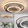 Lynor Plafonnier LED Anthracite, Noir, 1 lumière