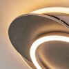 Lynor Plafonnier LED Anthracite, Noir, 1 lumière