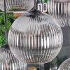 Koyoto Suspension, Boule lumineuse, Suspension Clair, Fumé, 8 lumières