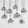 Koyoto Suspension, Boule lumineuse, Suspension Clair, Fumé, 8 lumières