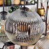 Ripoll Suspension, Boule lumineuse, Suspension Ambre, Clair, Fumé, 6 lumières