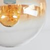 Gastor Plafonnier, Boule lumineuse 37 cm Ambre, Clair, Fumé, 3 lumières