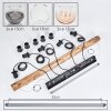 Koyoto Suspension, Boule lumineuse, Suspension Ambre, Clair, Fumé, 5 lumières