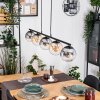 Gastor Suspension, Boule lumineuse, Suspension Ambre, Clair, Fumé, 5 lumières