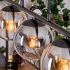 Gastor Suspension, Boule lumineuse, Suspension Ambre, Clair, Fumé, 5 lumières