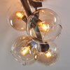 Koyoto Plafonnier, Boule lumineuse Ambre, Clair, 6 lumières