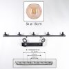 Koyoto Suspension, Boule lumineuse, Suspension Ambre, 5 lumières