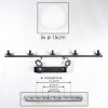 Gastor Suspension, Boule lumineuse, Suspension Blanc, 5 lumières