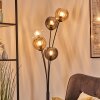 Koyoto Boule lumineuse, Lampadaire Ambre, Clair, Fumé, 5 lumières