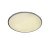 Plafonnier WOFI LINOX LED Argenté, 1 lumière, Télécommandes, Changeur de couleurs