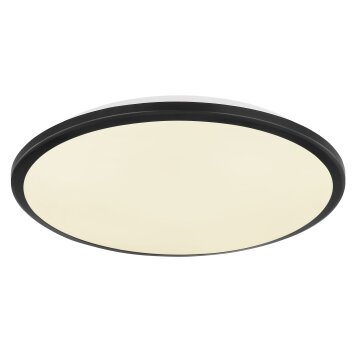Xander Plafonnier Luminaires Globo Lighting LED Noir, 1 lumière