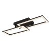 Sapena Plafonnier Luminaires Globo Lighting LED Noir, 1 lumière