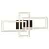 Sapena Plafonnier Luminaires Globo Lighting LED Noir, 1 lumière