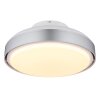 Carney Ventilateur de plafond lumineux Luminaires Globo Lighting LED Blanc, 1 lumière, Télécommandes