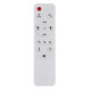 Trevino Ventilateur de plafond lumineux Luminaires Globo Lighting LED Écru, Noir, 1 lumière, Télécommandes