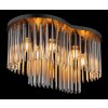 Gorley Plafonnier Luminaires Globo Lighting Noir, 6 lumières