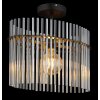 Gorley Plafonnier Luminaires Globo Lighting Noir, 1 lumière