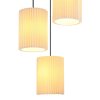 Page Suspension Luminaires Globo Lighting Noir, 3 lumières