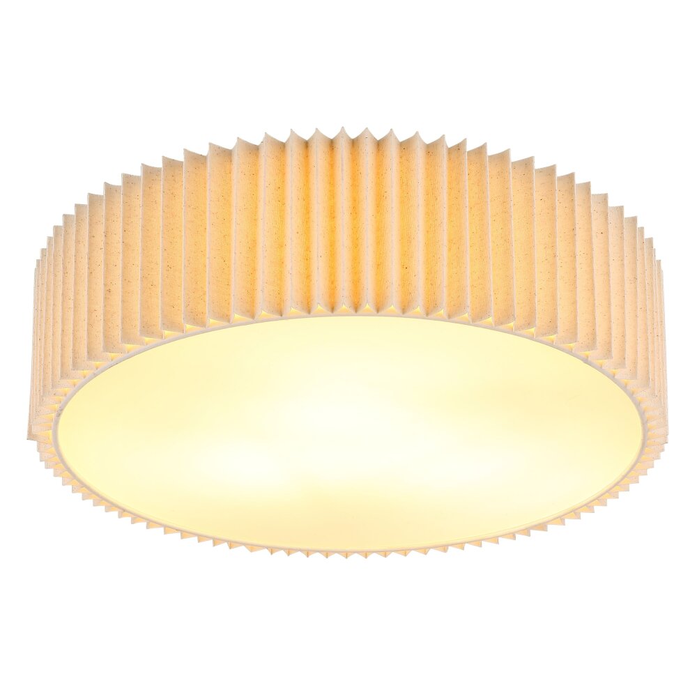 Page Plafonnier Luminaires Globo Lighting Blanc, 3 lumières main product photo