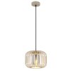 Alfred Suspension Luminaires Globo Lighting Sable, 1 lumière
