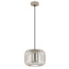Alfred Suspension Luminaires Globo Lighting Sable, 1 lumière