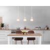 Massey Suspension Luminaires Globo Lighting Blanc, 3 lumières