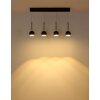 Donovan Suspension Luminaires Globo Lighting LED Chrome, Noir, 1 lumière