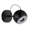 Donovan Applique murale Luminaires Globo Lighting LED Chrome, Noir, 1 lumière