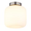 Kladora Plafonnier Luminaires Globo Lighting Nickel mat, 1 lumière