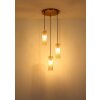 Karolo Suspension Luminaires Globo Lighting Or, 3 lumières