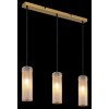Karolo Suspension Luminaires Globo Lighting Or, 3 lumières