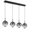 Lacy Suspension Luminaires Globo Lighting LED Noir, 1 lumière