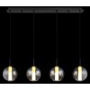 Lacy Suspension Luminaires Globo Lighting LED Noir, 1 lumière