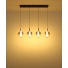 Lacy Suspension Luminaires Globo Lighting LED Noir, 1 lumière
