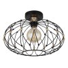 Greys Plafonnier Luminaires Globo Lighting Noir, 1 lumière