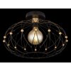 Greys Plafonnier Luminaires Globo Lighting Noir, 1 lumière