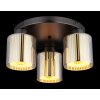 Felicia Plafonnier Luminaires Globo Lighting Noir, 3 lumières