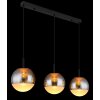 Severin Suspension Luminaires Globo Lighting LED Noir, 1 lumière