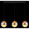 Severin Suspension Luminaires Globo Lighting LED Noir, 1 lumière