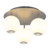 Simmons Plafonnier Luminaires Globo Lighting LED Gris, 1 lumière