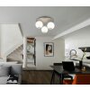 Simmons Plafonnier Luminaires Globo Lighting LED Gris, 1 lumière