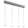 Simmons Suspension Luminaires Globo Lighting LED Gris, 1 lumière Simmons Suspension Luminaires Globo Lighting LED Gris, 1 lumière