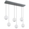 Simmons Suspension Luminaires Globo Lighting LED Gris, 1 lumière
