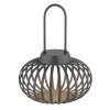 Allegra Lampe à poser Luminaires Globo Lighting LED Anthracite, 1 lumière