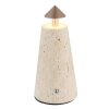 Liva Lampe à poser Luminaires Globo Lighting LED Gris, 1 lumière