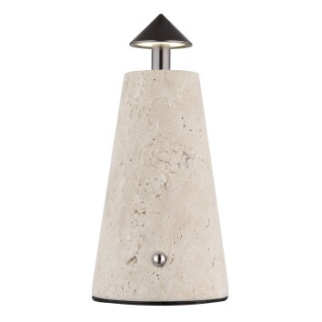 Liva Lampe à poser Luminaires Globo Lighting LED Gris, 1 lumière