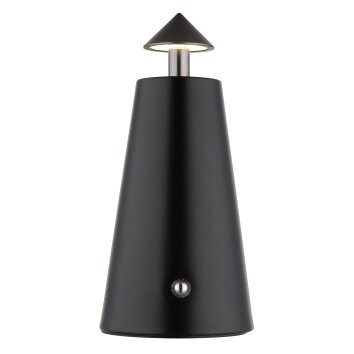 Liva Lampe à poser Luminaires Globo Lighting LED Noir, 1 lumière