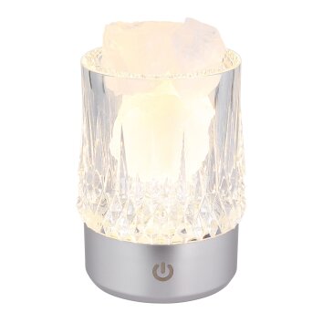 Lizzy Lampe à poser Luminaires Globo Lighting LED Argenté, 1 lumière