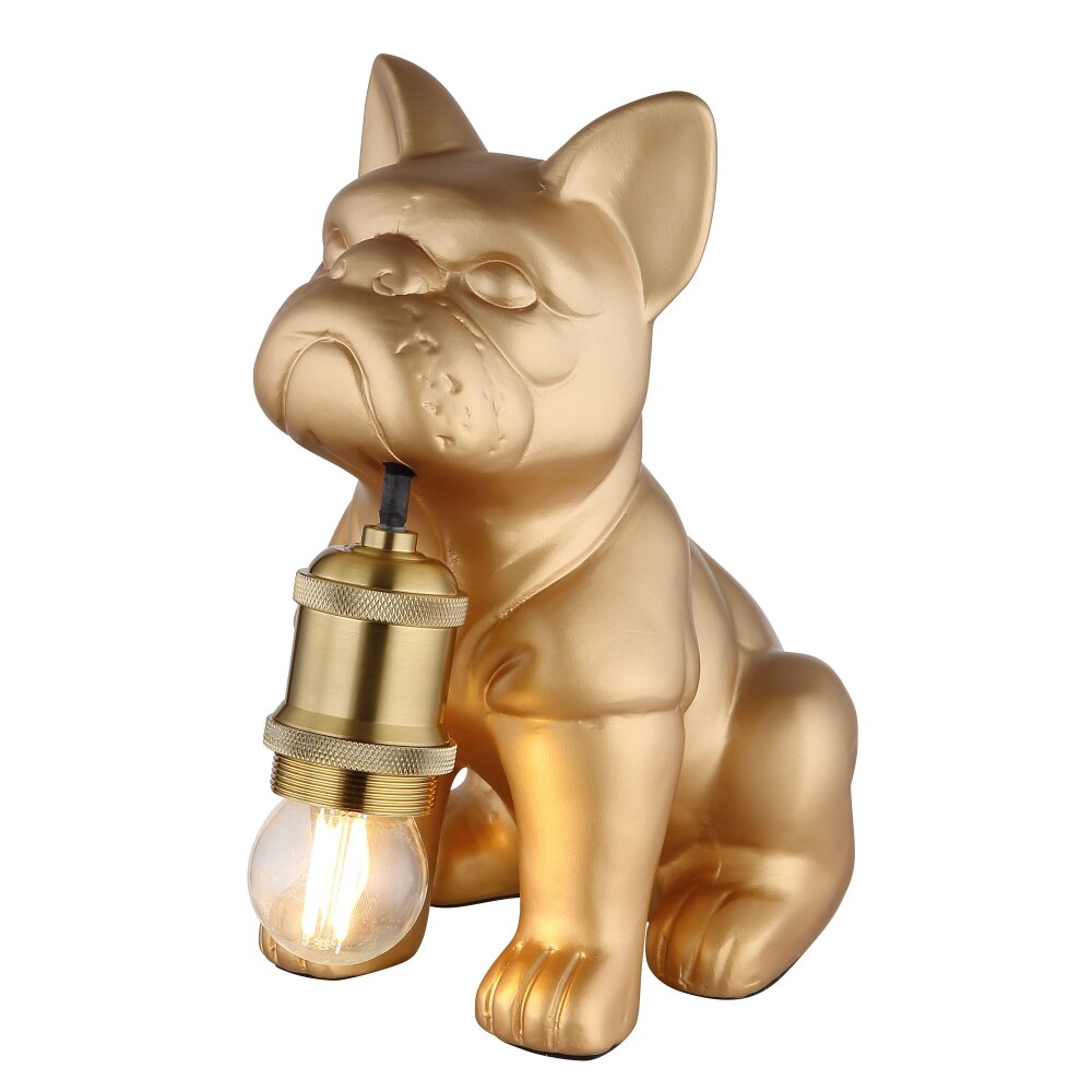 Dogo Lampe à poser Luminaires Globo Lighting Or, 1 lumière main product photo